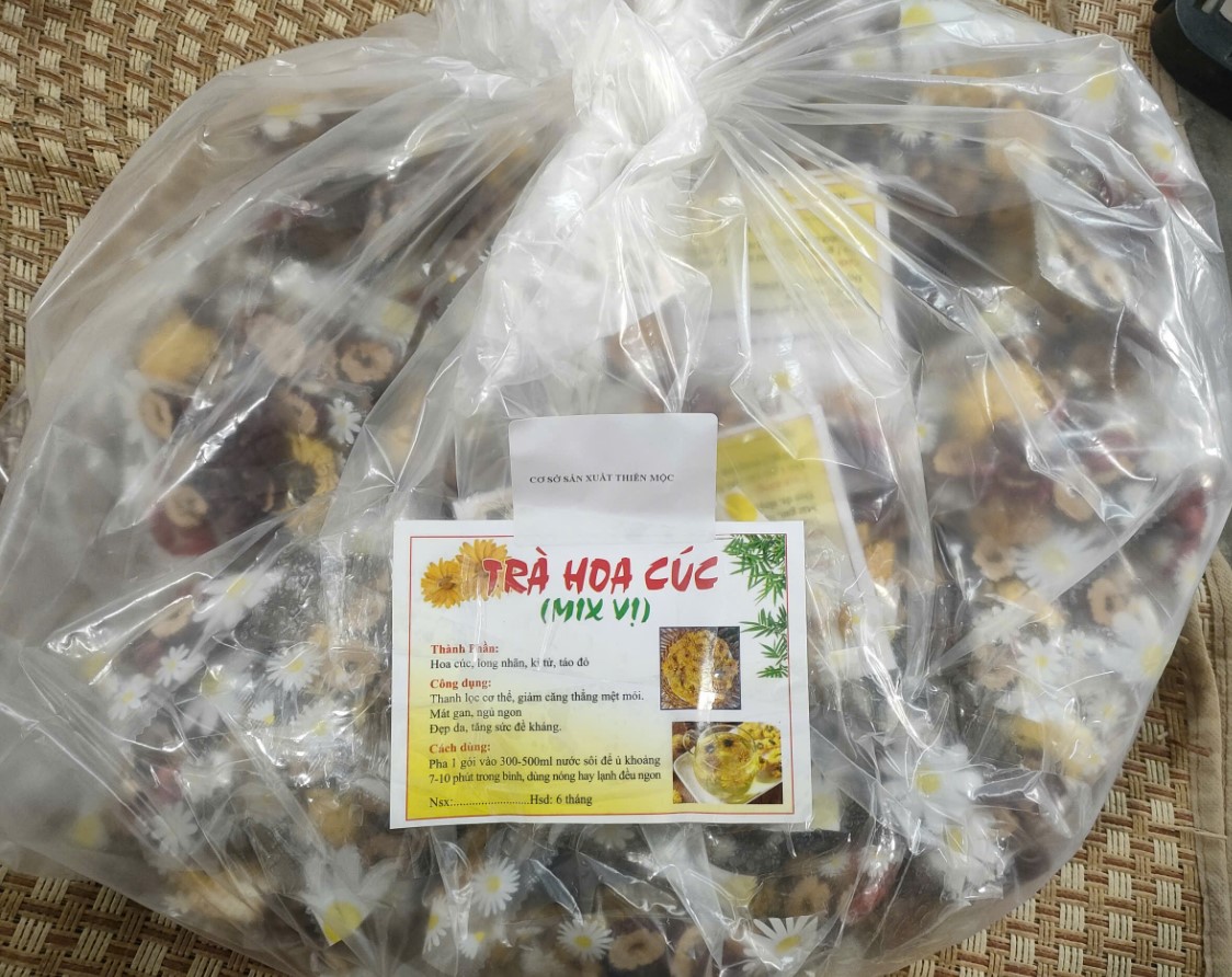 Trà Hoa Cúc Mix Vị Thiên Mộc 1.2kg